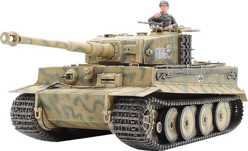 TAMIYA 300035194 300035194-1:35 WWII Sonderkraftfahrzeug 181 Tiger I Mid Production (1),originalgetr