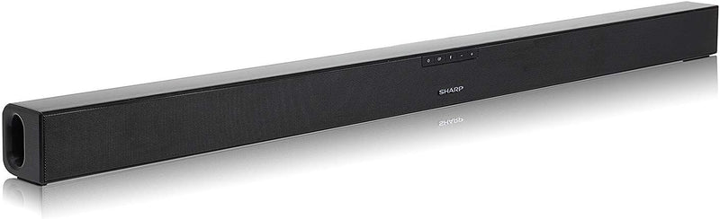 SHARP HTSB140MT 2.0 Soundbar 150W (USB, Bluetooth, HDMI, Optisch, AUX-In (3,5mm), Breite: 95cm), Sli