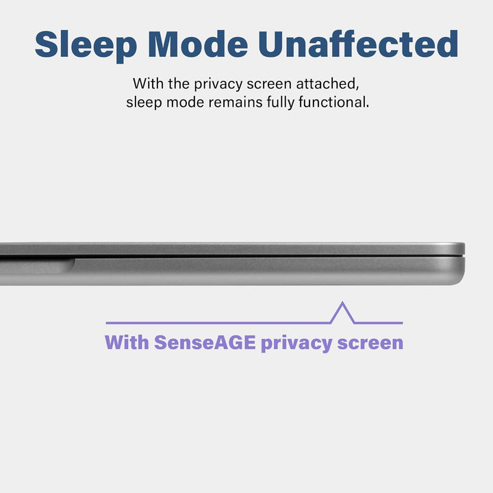 SenseAGE Magnetischer Blickschutzfilter für MacBook Pro 14 Zoll (2021-2023 M1/M2/M3), Anti-Spy & Ant