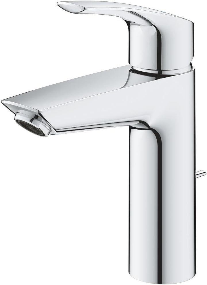 GROHE Einhand-WTbatterie EUROSMART DN 15 MSize Zugst-Ablaufgarn. 1 1/4Zoll chr