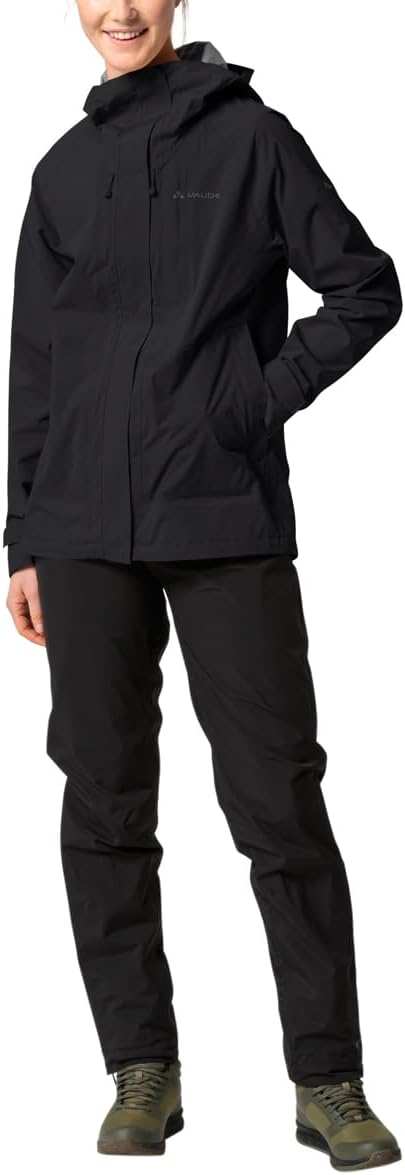 VAUDE Damen Women's Comyou Rain Jacket Jacke, Schwarz