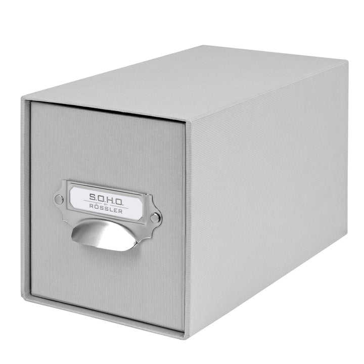 Rössler SOHO CD-Schubladenbox | Schubladen-Aufbewahrungsbox | Organizer mit Schublade | Storage Box