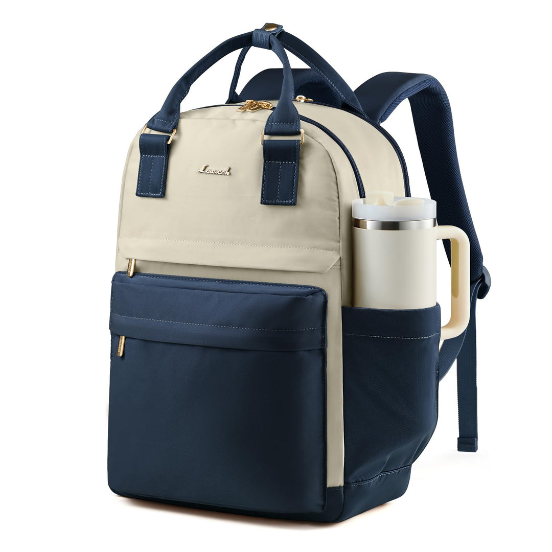 LOVEVOOK Laptop Rucksack Damen, Schulrucksack Teenager Mädchen Schultasche Wasserdicht Travel Backpa