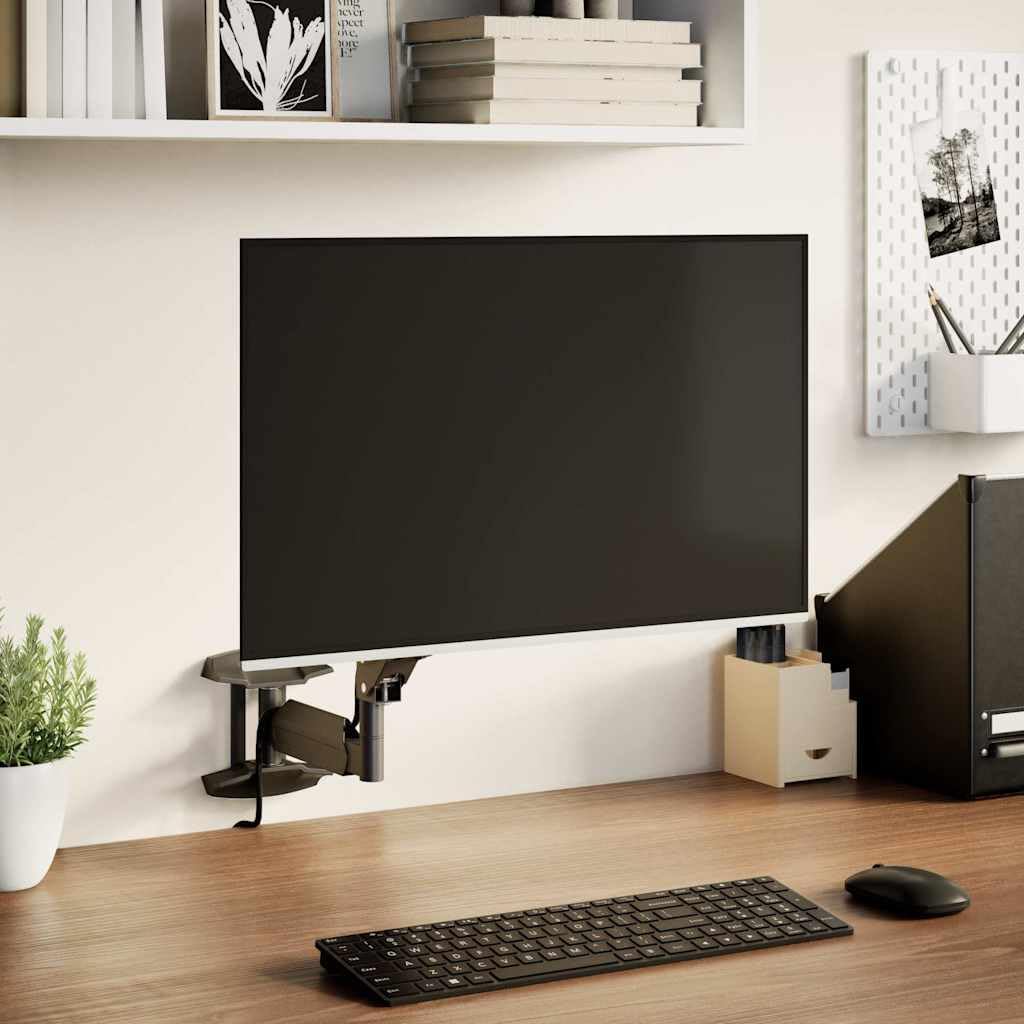 Monitor-Wandhalterung für 27 Zoll Bildschirm mit Gasfeder, höhenverstellbar, schwenkbar, drehbar, au