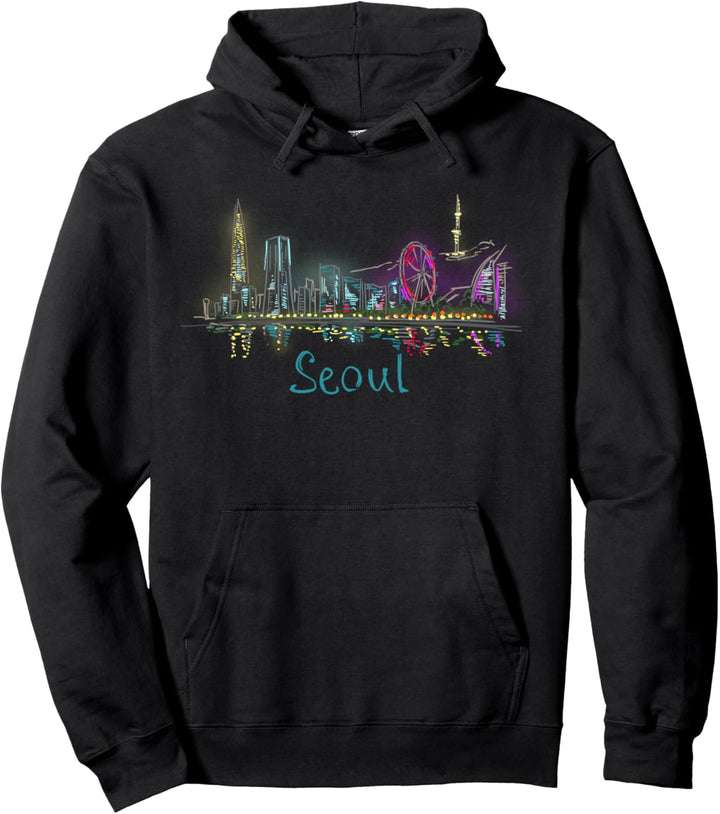 Seoul South Korea Pullover Hoodie