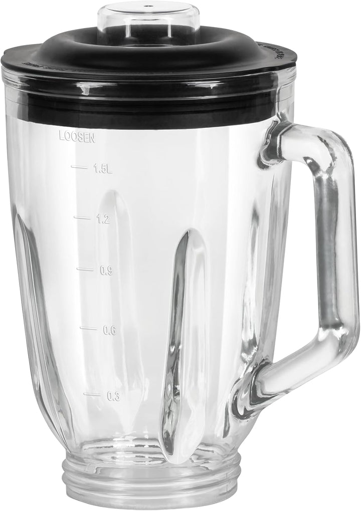 Teesa Easy EXPERT GO Bechermixer, Leistung: 1300 W, Glasbecher mit einem Fassungsvermögen von 1,5 l,