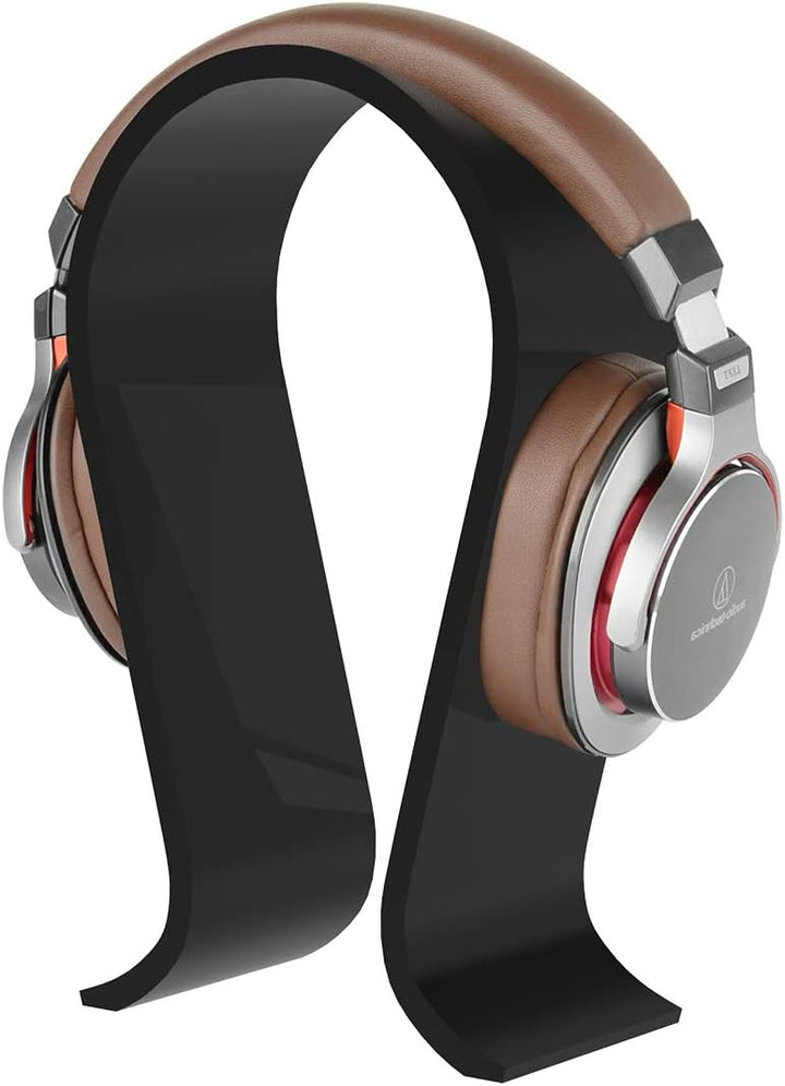 GEEKRIA Omega Kopfhörer-Ständer aus Acryl für Over-Ear-Kopfhörer, Gaming-Headset-Halter, Schreibtisc