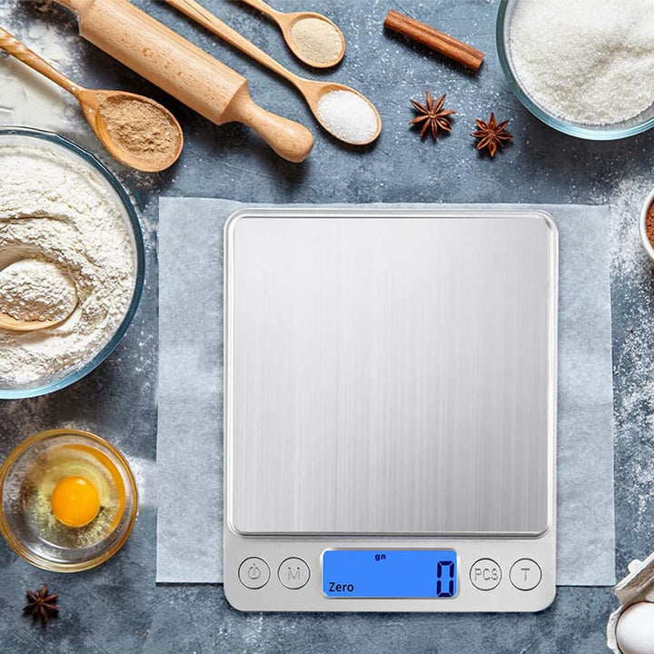 Edelstahl Waage Küche, Mini Digitale Taschenwaage, Edelstahl Cuisine Waage, Elektronische Edelstahl
