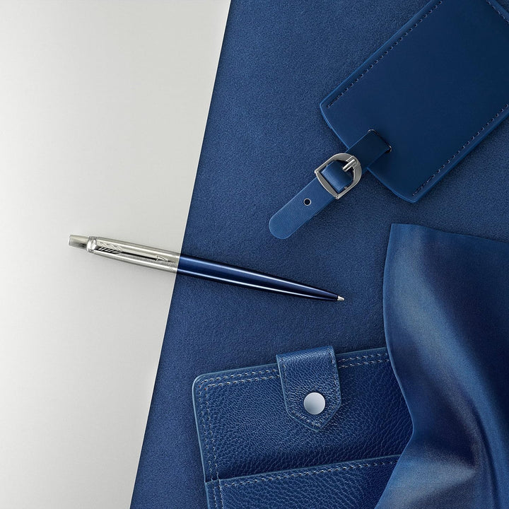 Parker Jotter London Trio Discovery Pack: Kugelschreiber (Royal Blue) | Gelstifte (Red Kensington) &amp;