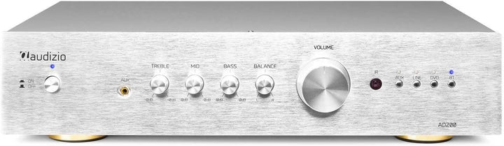 Audizio AD200A - HiFi-Stereo-Verstärker 2 x 200 Watt, Bluetooth Verstärker für Lautsprecher und HiFi