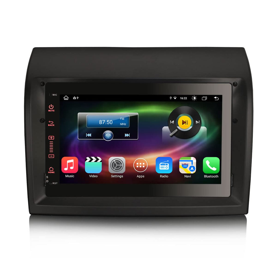 8 Kern Android 11 Autoradio Navi 7 Zoll für FIAT Ducato Citroen Jumper Peugeot Boxer Carplay Android