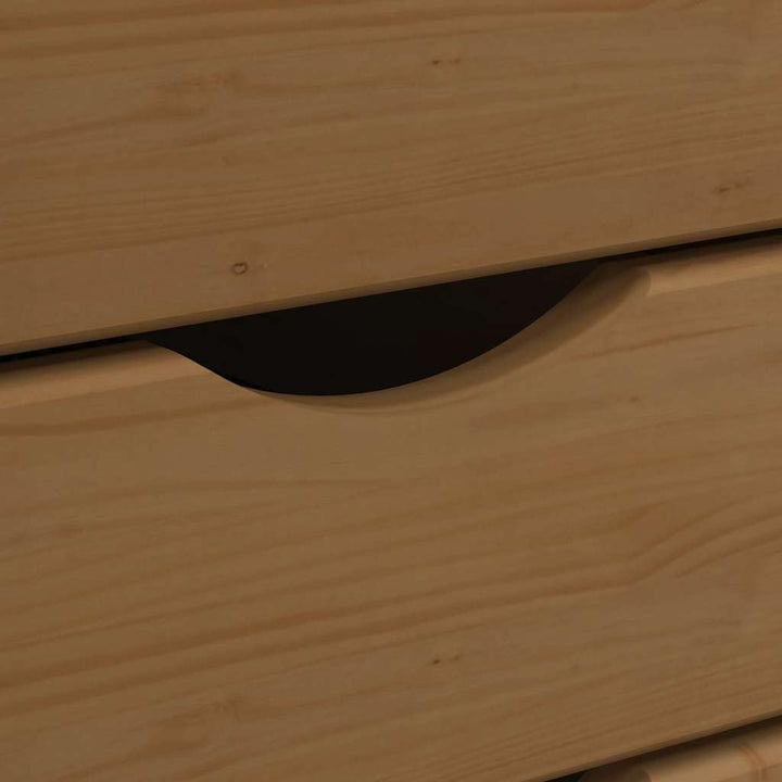 vidaXL Rollschrank, Rollcontainer mit 6 Schubladen, Kommode Schubladenschrank mit Rollen, Büroschran