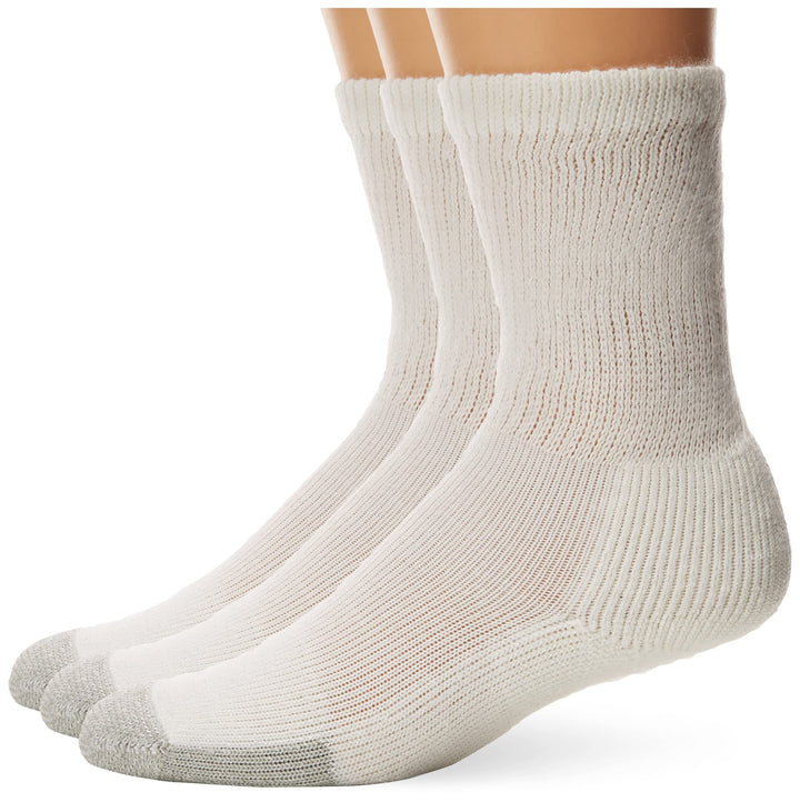 thorlos Unisex-Erwachsene Tennis Tennissocken M Weiss (3 Paar), M Weiss (3 Paar)