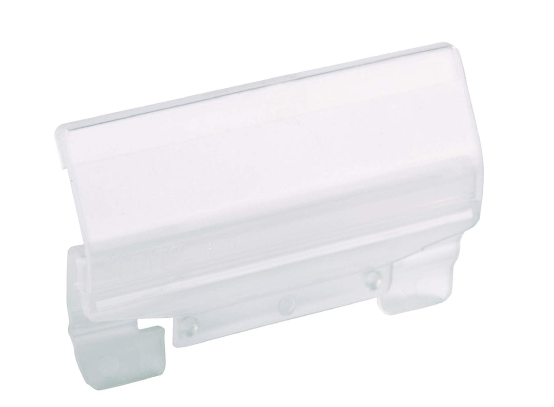 Leitz 61160003 Vollsichtreiter für ALPHA Hängeregistratur 60 mm, 4-zeilig, Kunststoff, transparent,