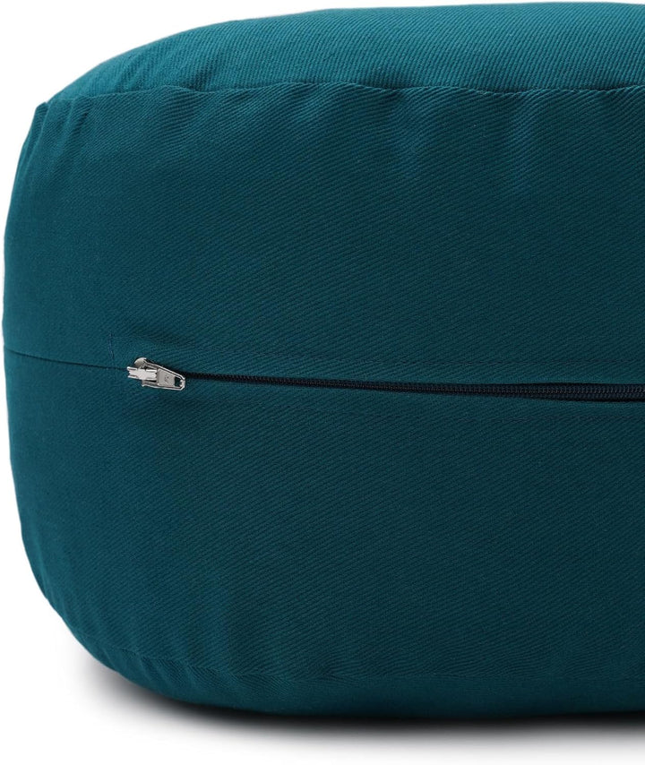 Yogabox Glückssitz® Yogakissen OVAL - regional hergestellt petrol, petrol