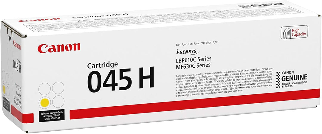 Canon Toner Cartridge 045H Y - gelb - hohe Reichweite 2812035 XL Gelb High Yield