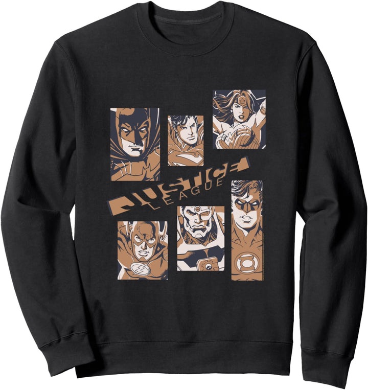 DC Comics Justice League Rectangles Sweatshirt