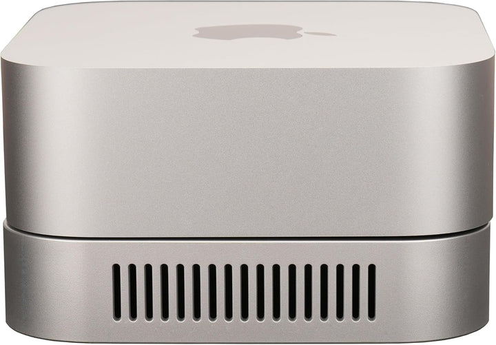 Mac mini M4 Stand, Silber Halterung für Mac mini M4/M4 Pro 2024-2026 Belüftung Wärmeableitung Kühlun