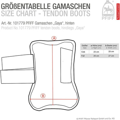 PFIFF Gamaschen ´Gaya´, hinten, weiss Full Full Weiss Full, Full Weiss Full