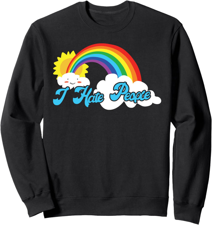 Cute Cloud - Ich hasse Leute Sweatshirt