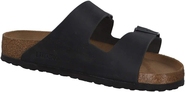 Birkenstock Arizona Oiled Leather 35 EU Schwarz, 35 EU Schwarz