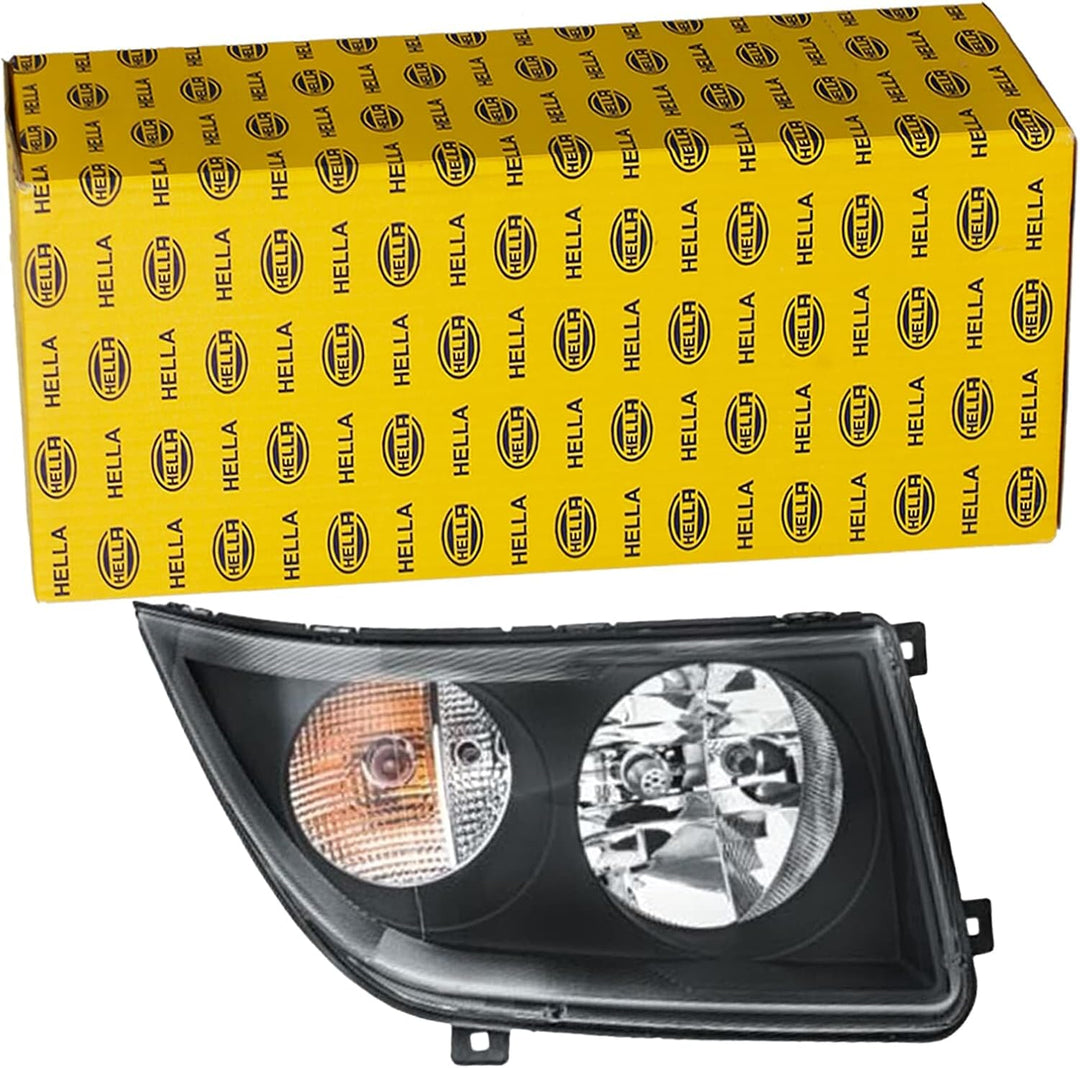 HELLA 1ER 247 017-061 FF/Halogen-Hauptscheinwerfer - rechts - für u.a. VW Crafter 30-50 Box (2E_), R