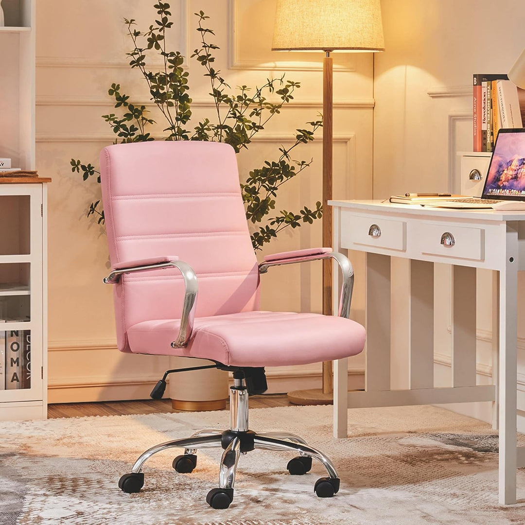 Yaheetech Ergonomischer Bürostuhl Arbeitsstuhl Drehsessel, Höhenverstellbarer Schreibtischstuhl mit