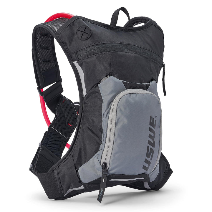 USWE Raw 3L Trinkrucksack mit 2,0 l Wasserblase, ein High End, Bounce Free Rucksack für Enduro und O