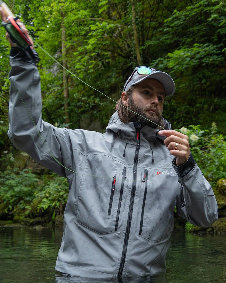 Greys Unisex Greys Tail Fishing Jacket (1er Pack) L Grau, L Grau