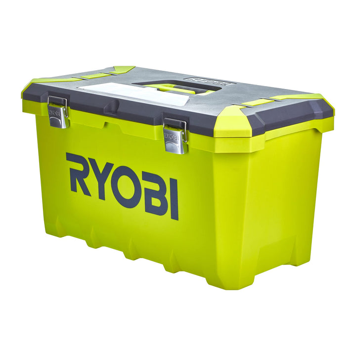 RYOBI Werkzeugkoffer RTB22INCH, 56 L Fassungsvermögen, mit Organizer-Fach, Metallverschlüsse, gummie