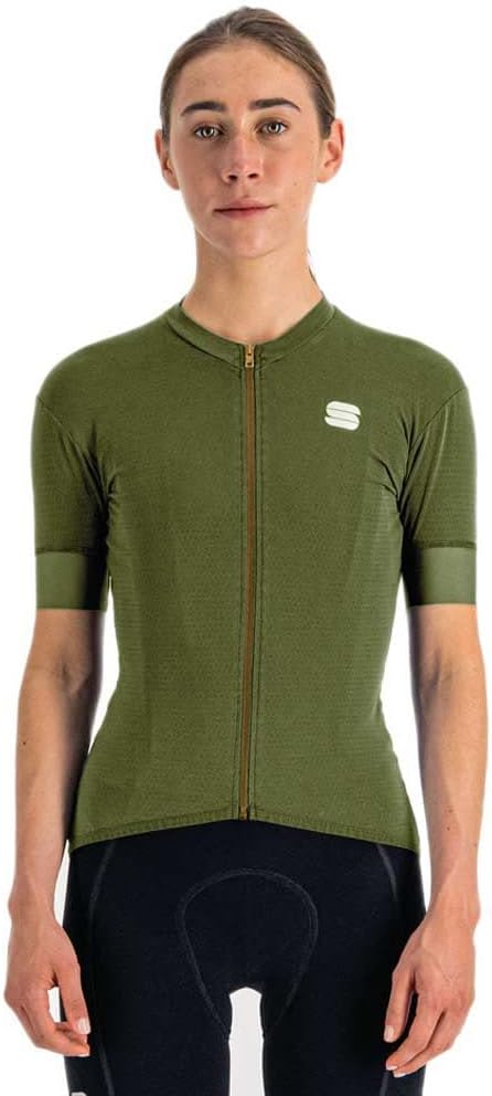 Sportful Damen Monocrom W JRS Sweatshirt M Grüne Flasche, M Grüne Flasche