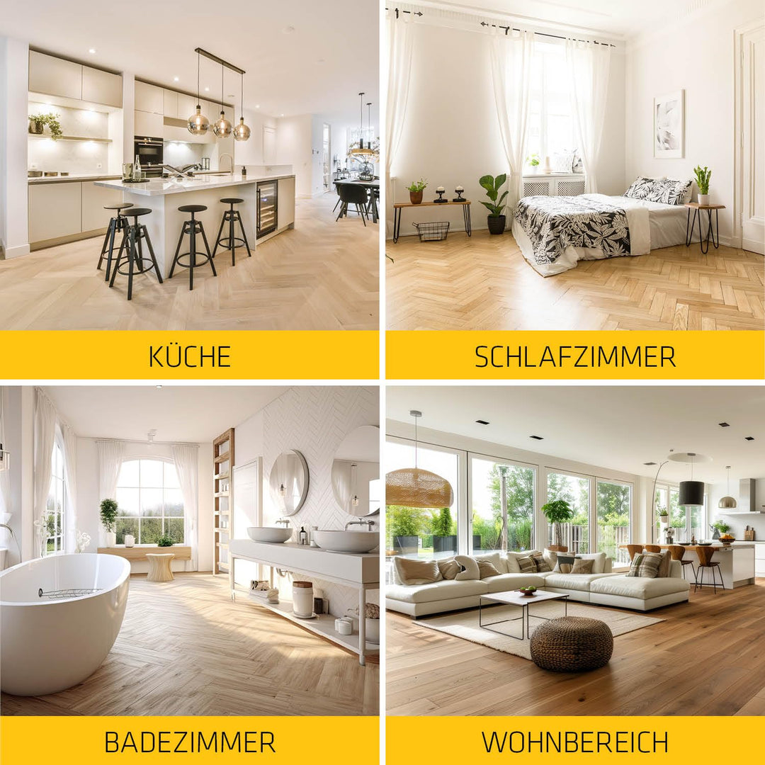 Sika - Parkettkleber - SikaBond-151 - Braun - Mehrschichtparkett - Verarbeitungsfertig - Auf Fussbod
