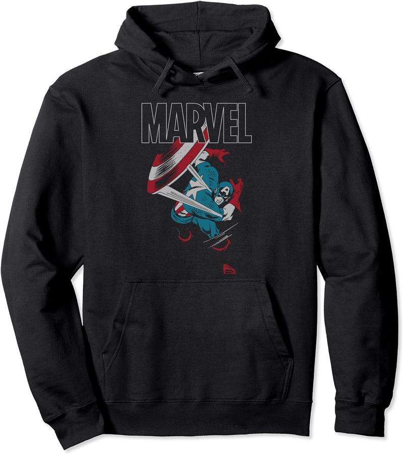 Marvel Captain America America Strike Pullover Hoodie