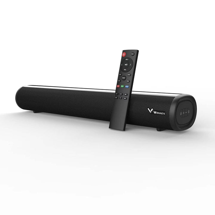 Soundbar für TV-Geräte Computer PC Gaming Lautsprecher mit Fernbedienung, 2.0Kanal 3 Equalizer 30W 2