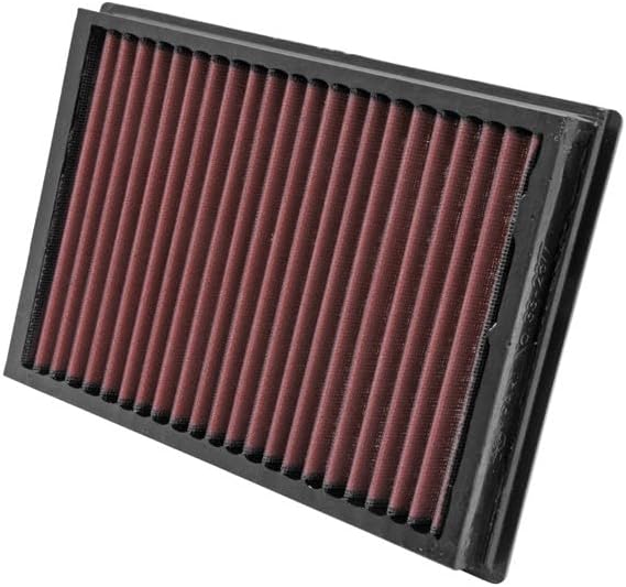 K&N 33-2877 Motorluftfilter: Hochleistung, Prämie, Abwaschbar, Ersatzfilter,Erhöhte Leistung, 2003-2