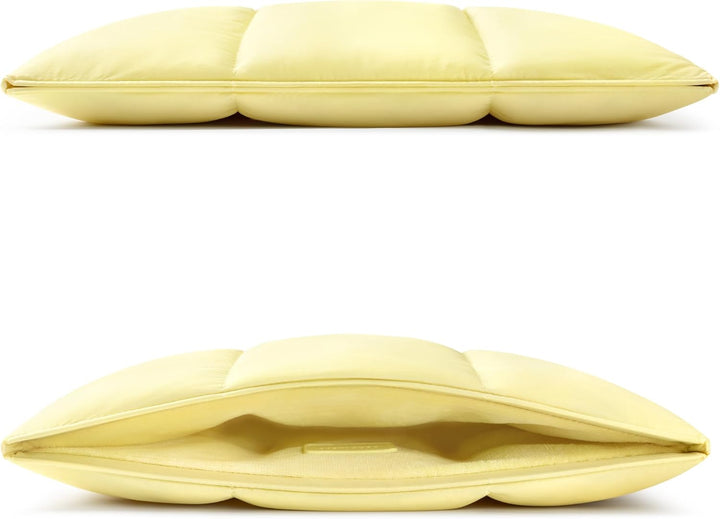 Comfyable Puffy Laptop-Hülle, 33 cm (14 Zoll), gesteppte Puffer-Laptop-Tragetasche, Kissenhülle, kom