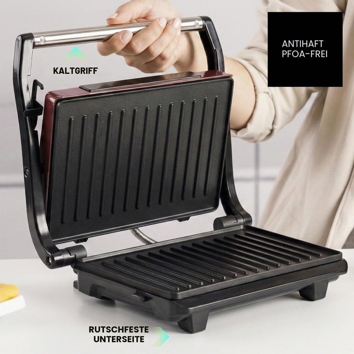 Taurus Kontaktgrill Toast & Co, 700 W Bordeaux, Bordeaux