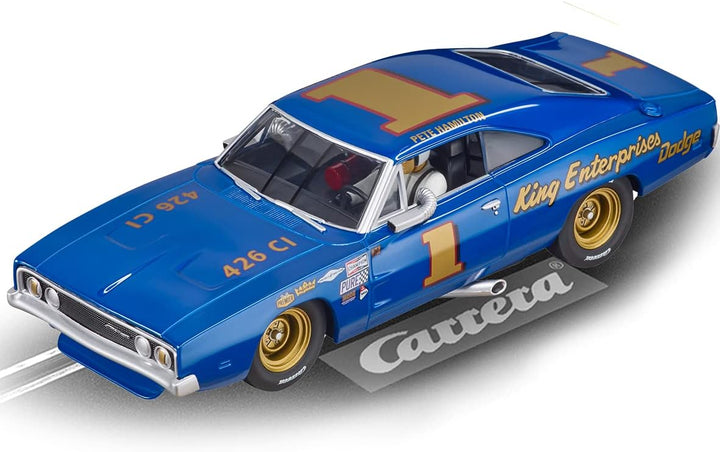 Carrera Digital 132 I Dodge Charger 500 No.1 I Auto für Rennbahn | Rennbahnen und lizensierte Slotca