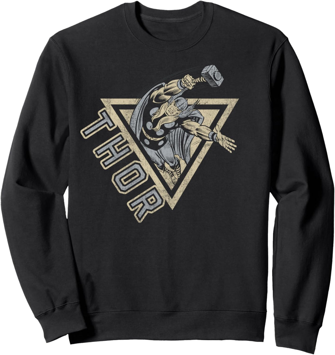 Marvel The Mighty Thor Triangle Portrait Sweatshirt
