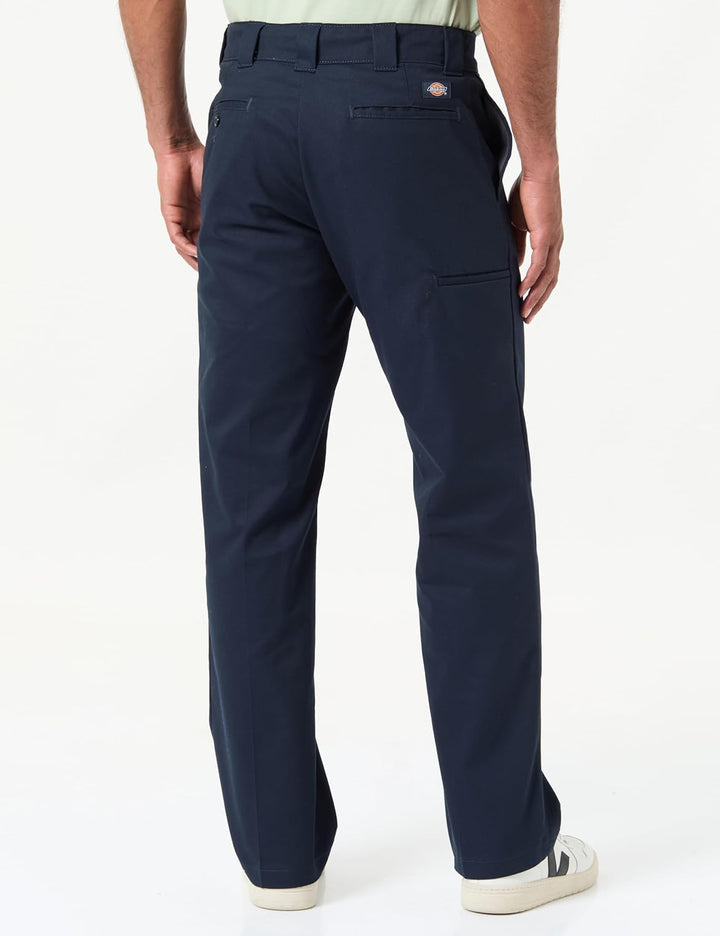 Dickies Herren Flex Regular Work Pants Trouser 38W / 32L Dark Navy, 38W / 32L Dark Navy
