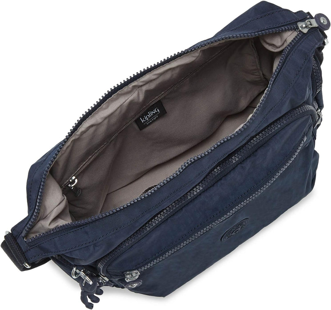 Kipling Damen Gabbie Crossbody, Blue Bleu 2, 18.5x35.5x30 cm EU Einheitsgrösse Blue Bleu 2, Einheits