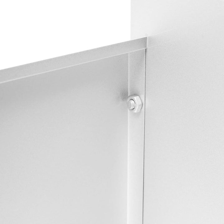 Hängemappenwagen, Rollbarer Aktenschrank mit Universalrollen Aktenordner Büroschrank für Büros Konfe