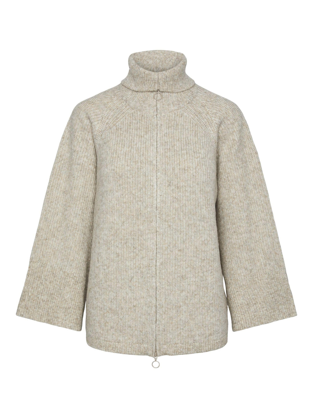 PIECES Damen Pcjade Ls High Neck Knit Cardigan Bc Strickjacke, XS