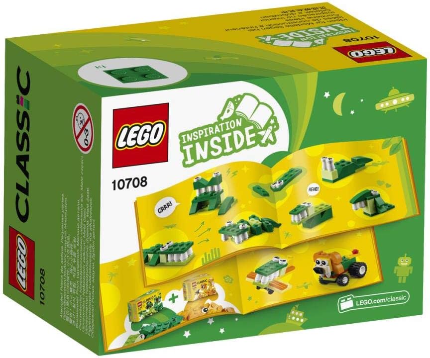 LEGO Classic 10708 - Kreativ-Box, grün, grün