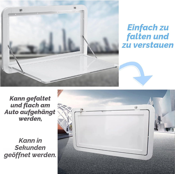 Klappbarer Picknicktisch für Wohnmobil, Wohnmobil, Aussentisch, zusammenklappbar, für Wohnmobile, Au