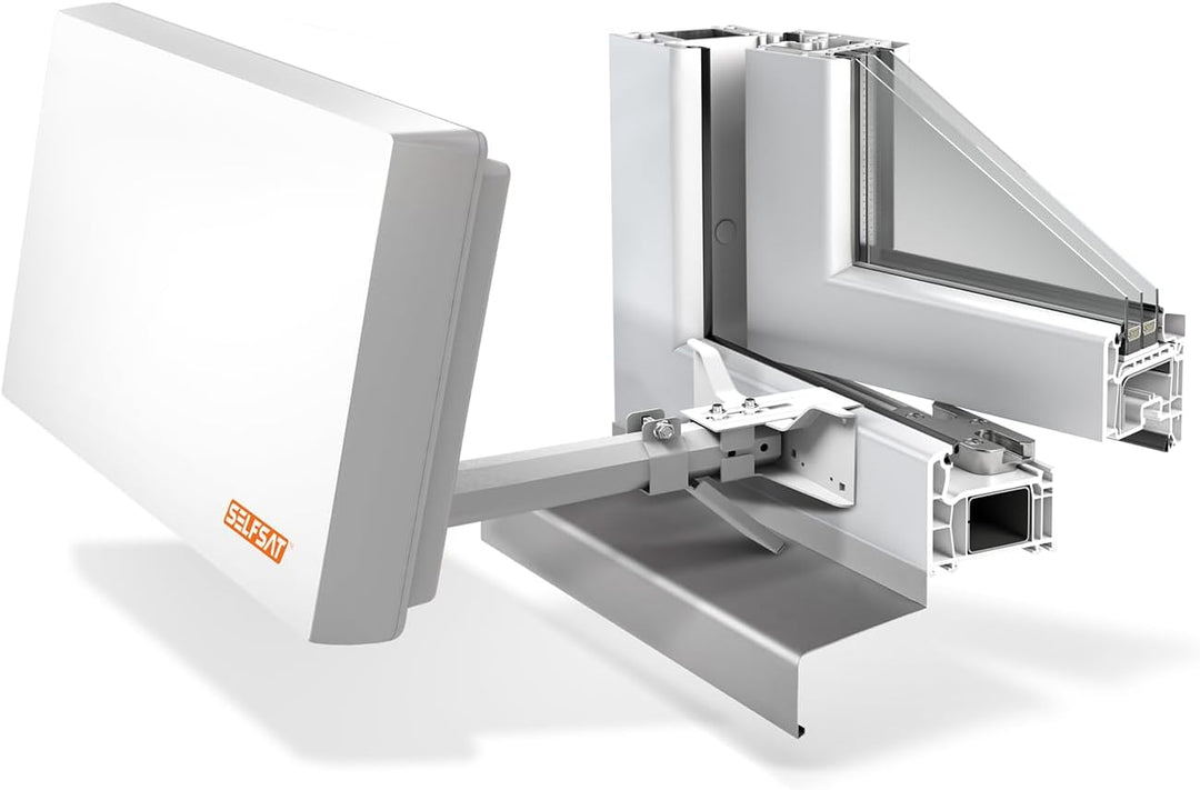 SELFSAT H22D2+ UHD 4K Twin mit Multifunktionshalterung, Twin