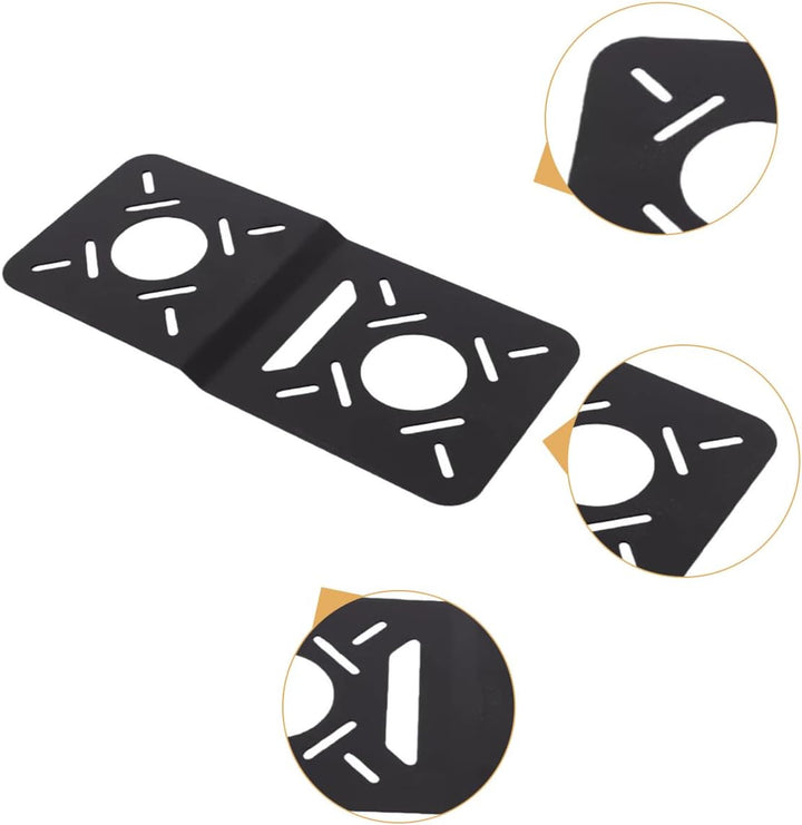Alide VESA-Adapter-Erweiterungsplatte für Mini-PC usw., 30,80 cm x 13,80 cm x 0,95 cm, Montagehalter