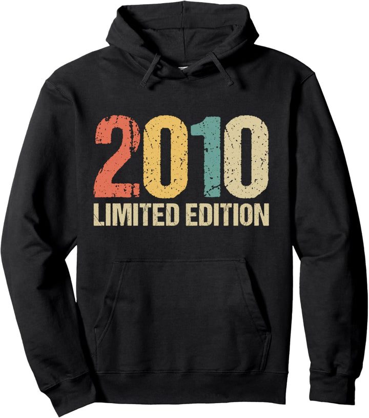 14. Geburtstag Junge Mädchen 14 Jahre 2010 Lustig Geschenk Pullover Hoodie