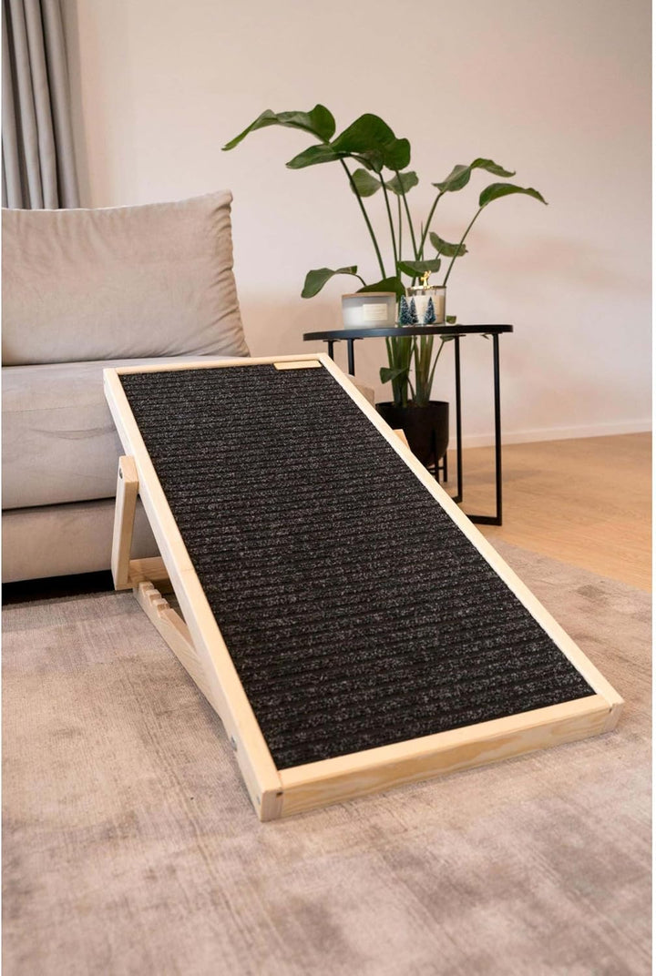 Anti-rutsch Hunderampe | Auffahrrampe für Hund und Katze | Hundetreppe für Bett oder Sofa | Hunderam