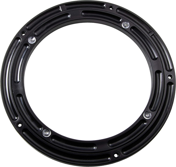 Gedotec Schwerlast-Drehbeschlag 360° Drehscheibe drehbar Ø 230 mm | Drehteller Kunststoff schwarz |
